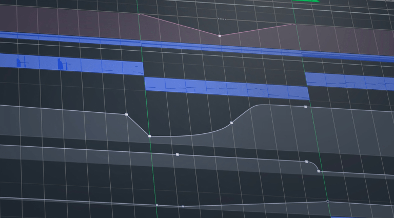 Screenshot of a digital audio workstation (DAW)